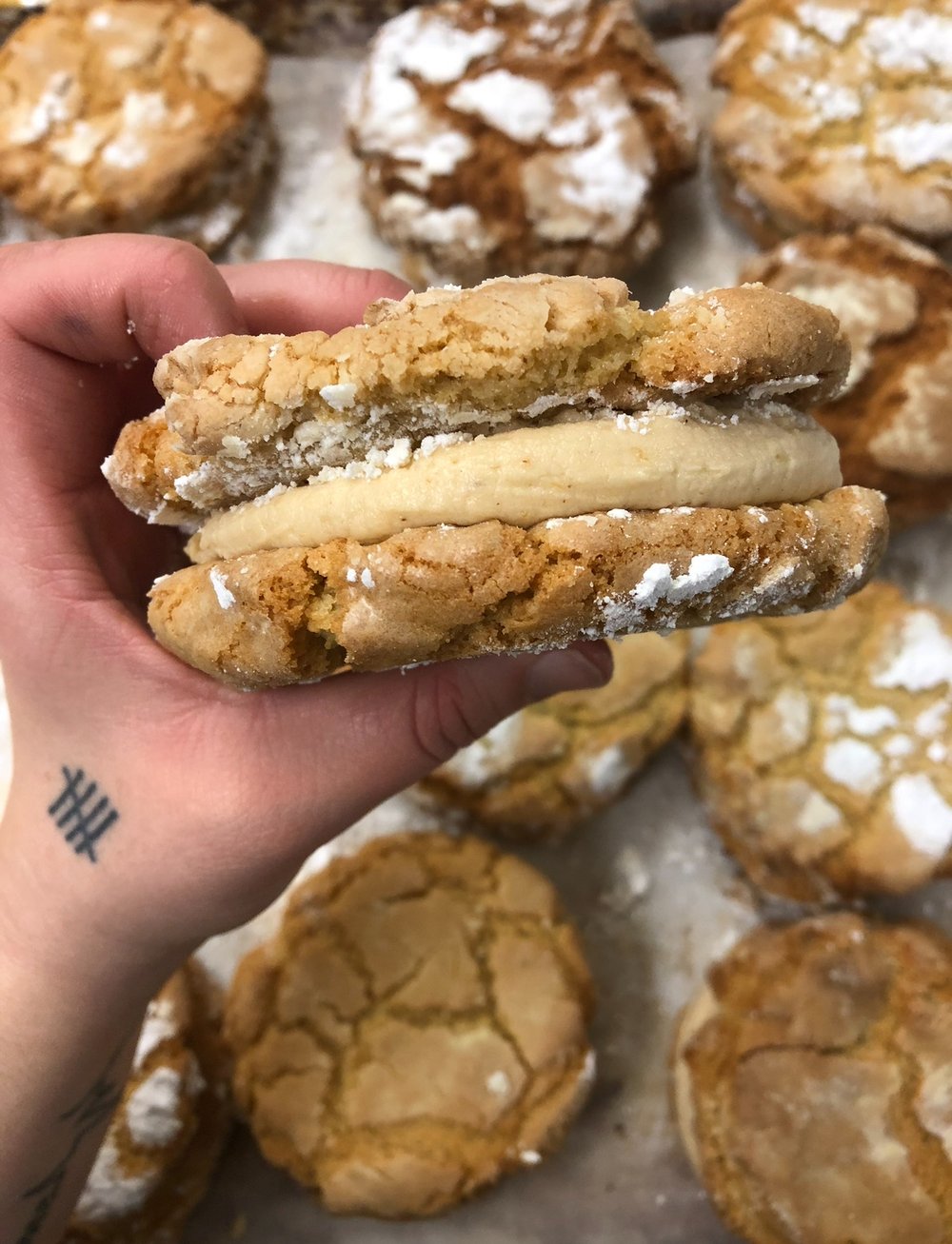 Little Jo Berry Cookie Sandwich