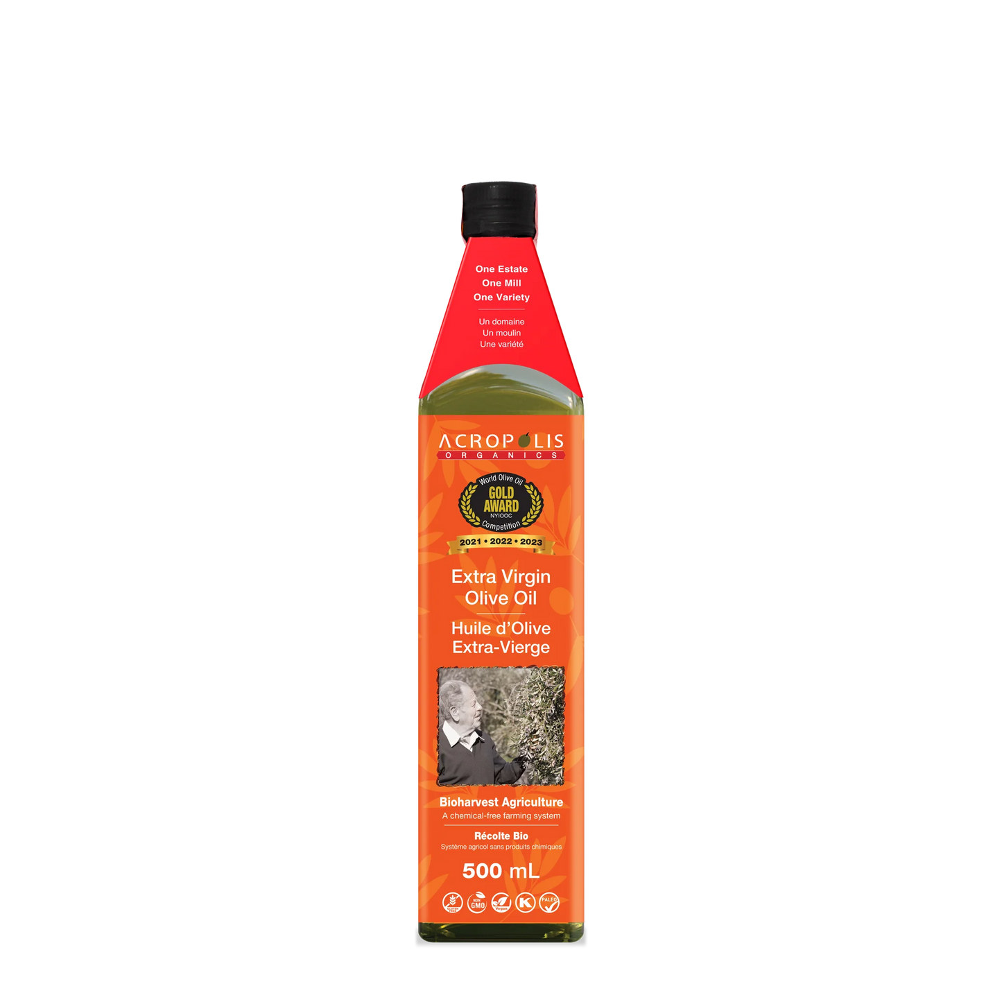 Acropolis Bio Extra Virgin Olive Oil + Organic Mousto Balsamic Vinegar 250ml