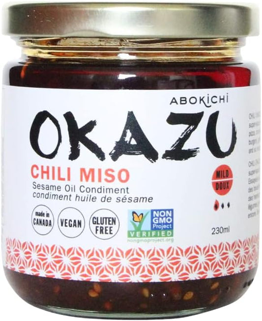 Abokichi Okazu Mild Chili Miso 230ml