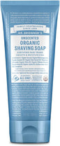 Dr. Bronner's Organic Unscented Shave Soap 207ml