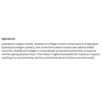 Bulletproof Collagen Protein UNFL 500g