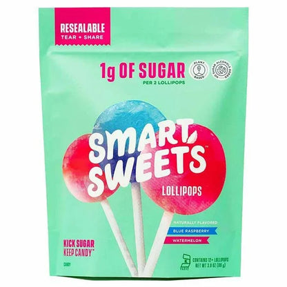 Smart Sweets Hard Candies Lollipop 86gm