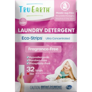 Tru Earth Eco-Strips Baby Laundry Detergent 32 Loads