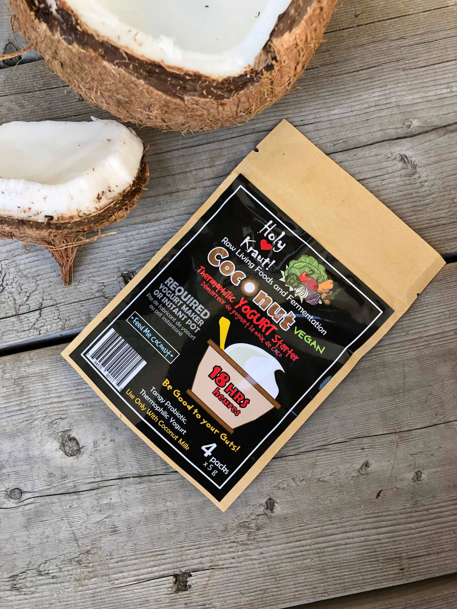 Holy Kraut Coconut Yogurt Starter (Vegan)