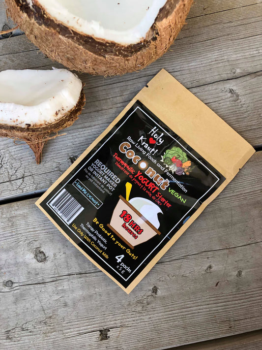 Holy Kraut Coconut Yogurt Starter (Vegan)