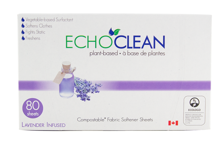 Echoclean Lavender Plant-Based Fabric Softener 80s