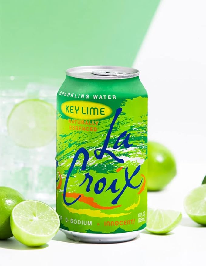 La Croix Key Lime Sparkling Water 8 pack
