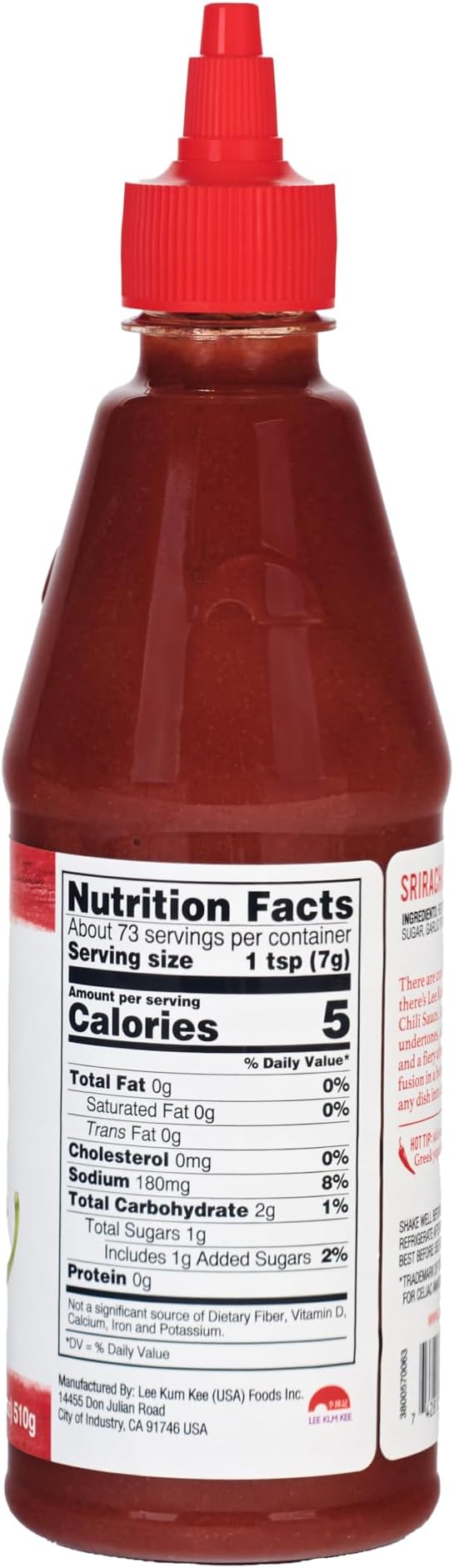 Lee Kum Kee Sriracha Chili Sauce 435ml
