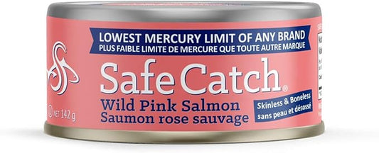 Safe Catch Wild Pink Salmon with sea salt