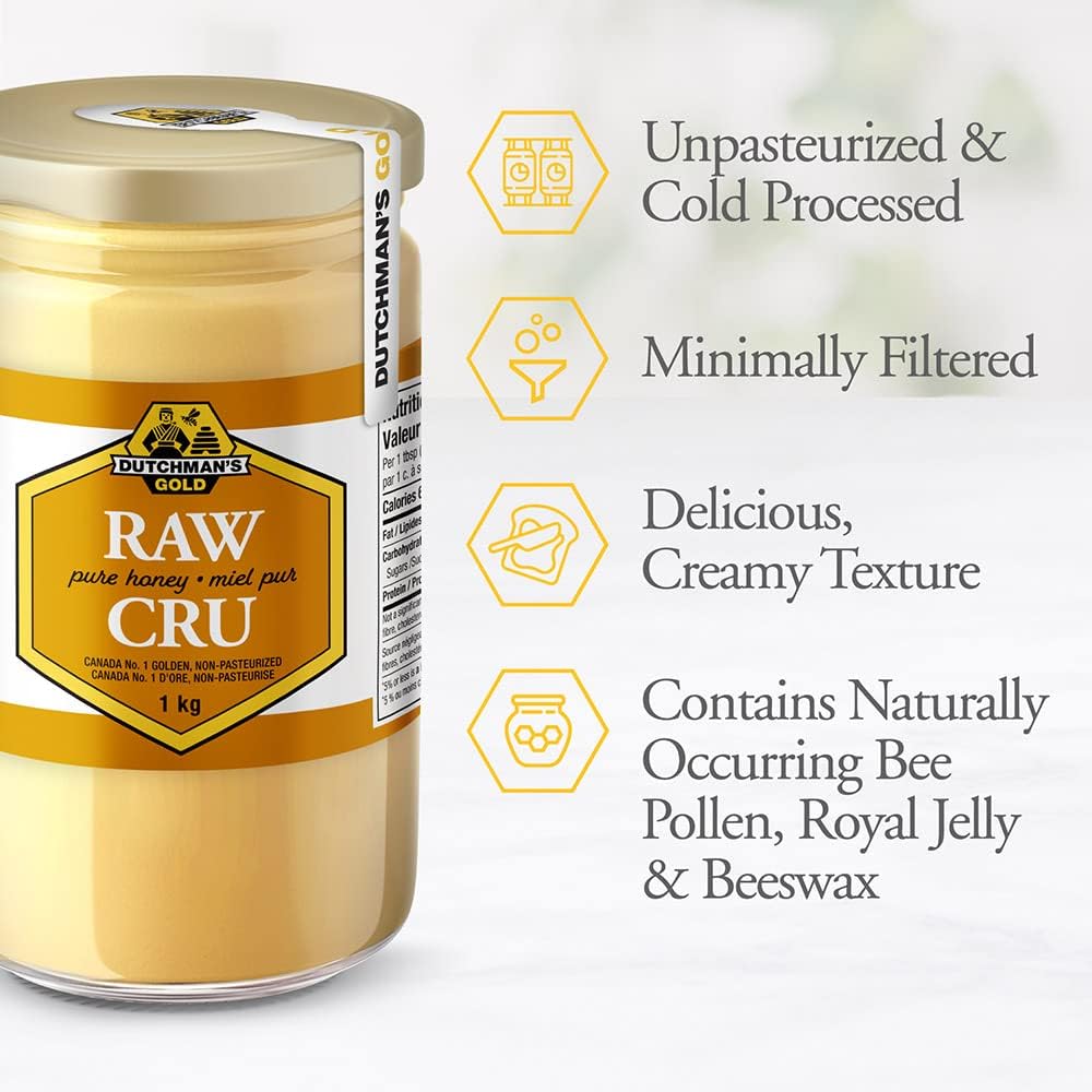 Dutchman's Gold Pure Raw Honey 500gm