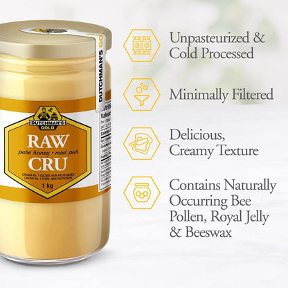Dutchman's Gold Pure Raw Honey 500gm