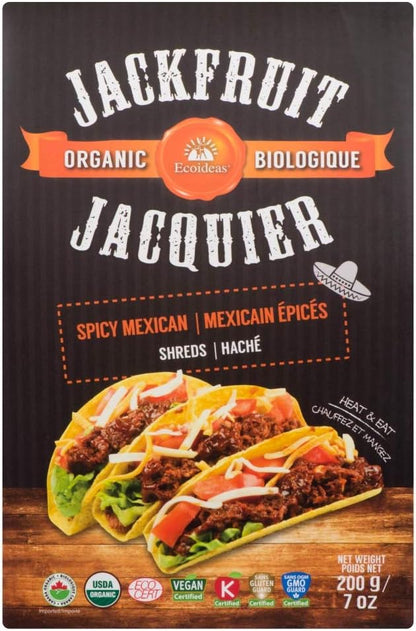 Ecoideas Organic Jackfruit Spicy Mexican 200gm