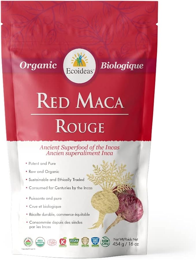 Ecoideas Red Maca Powder 454gm