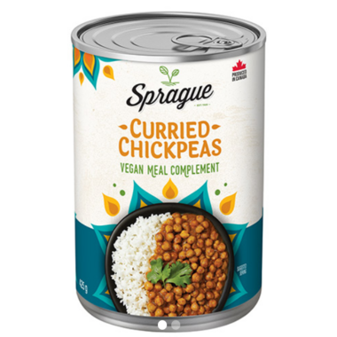 Sprague Vegan Curried Chickpeas 398mL