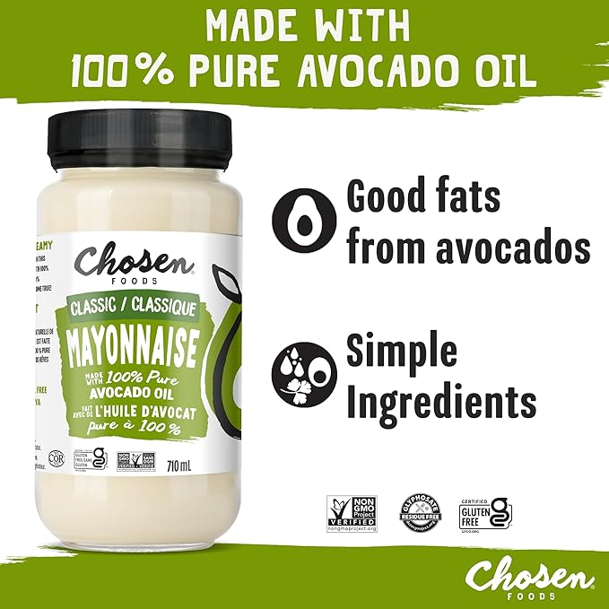 Chosen Foods Avocado Oil Classic Mayonaisse 710ml