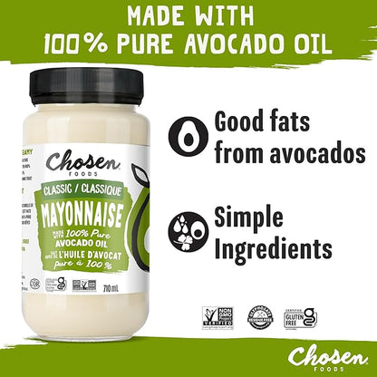 Chosen Foods Avocado Oil Classic Mayonaisse 710ml