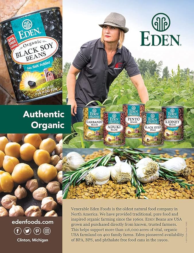 Eden Organic Great Northern Beans 398ml