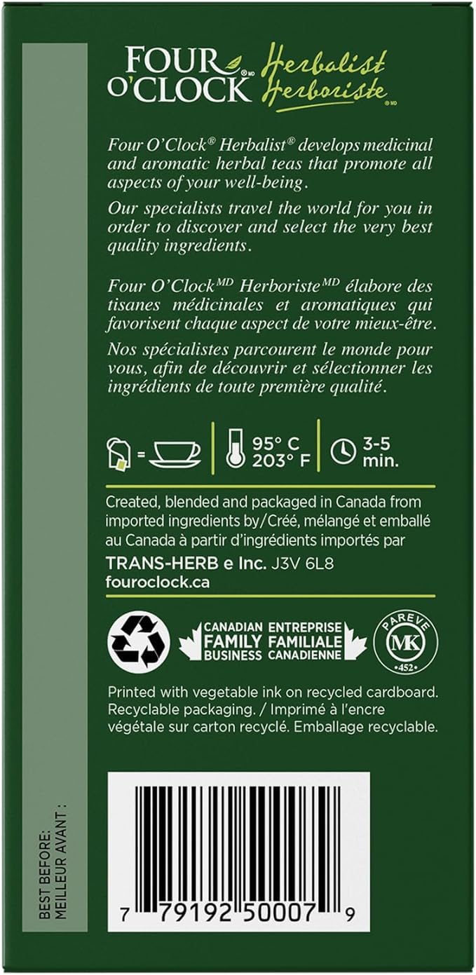 Four o'clock Digestive Herbal Tea 20 bags