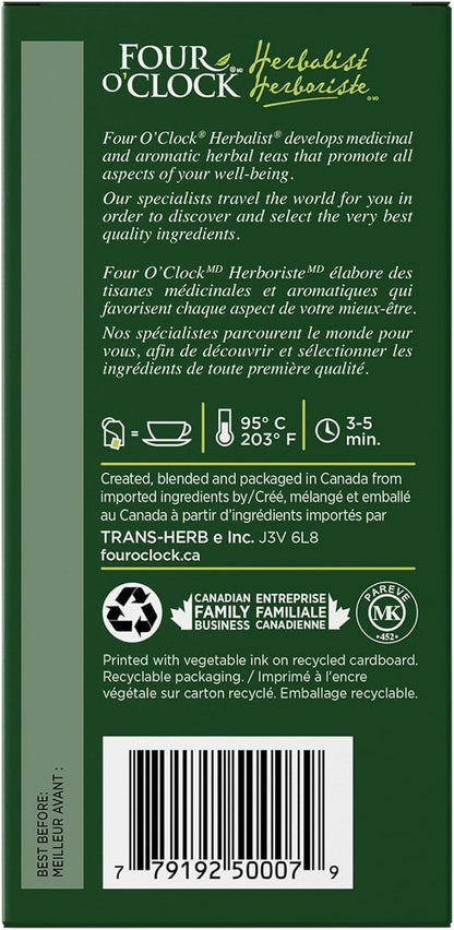 Four o'clock Digestive Herbal Tea 20 bags