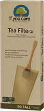 If you Care FSC Certified Unbleached Tea Filters Tall 50CT
