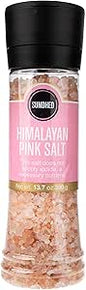 Sundhed Pink Himalayan Salt Grinder 390g