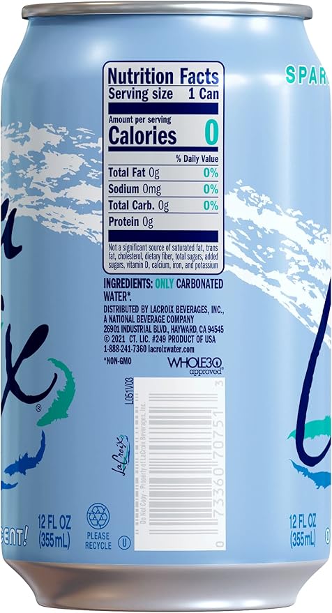 La Croix Pure Sparkling Water 355ml