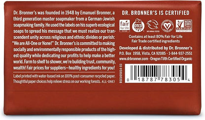 Dr. Bronner's Organic Eucalyptus Bar Soap 140g