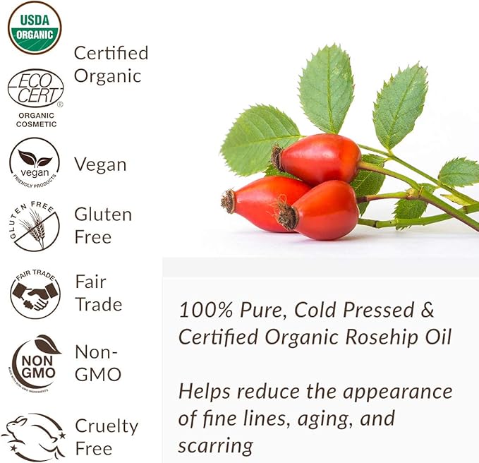 Skin Essence Organics Rosehip Oil 30ml