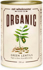 Eat Wholesome Organic Green Lentils 398ml