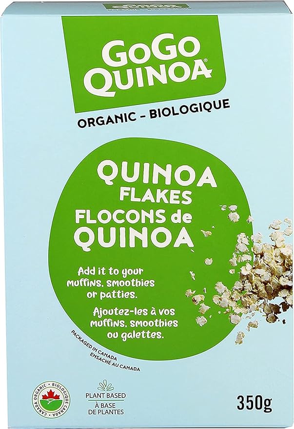 GoGo Organic Quinoa Flakes 350gm