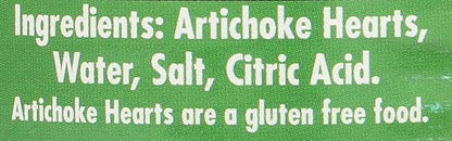 Native Forest Organic Artichoke Heart quarters 400gm
