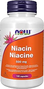 NOW Niacin 500mg 100cap