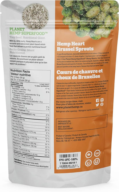 Planet Hemp Superfood Organic Hemp Hearts 350g