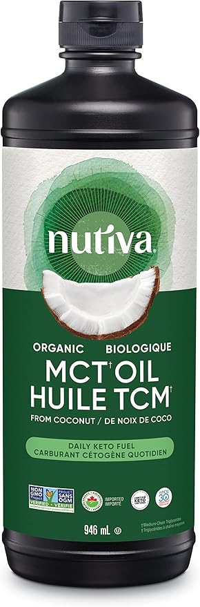 Nutiva Organic Liquid MCT Coconut Oil 946 ML