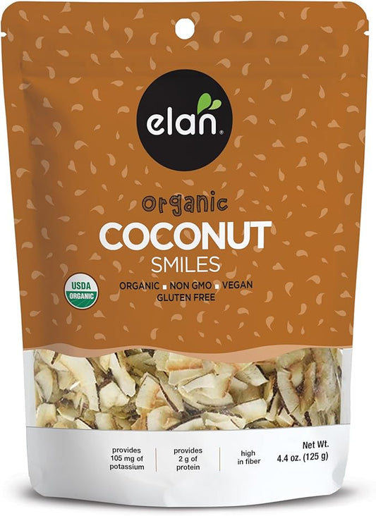 Elan Organic Coconut Smiles 125gm