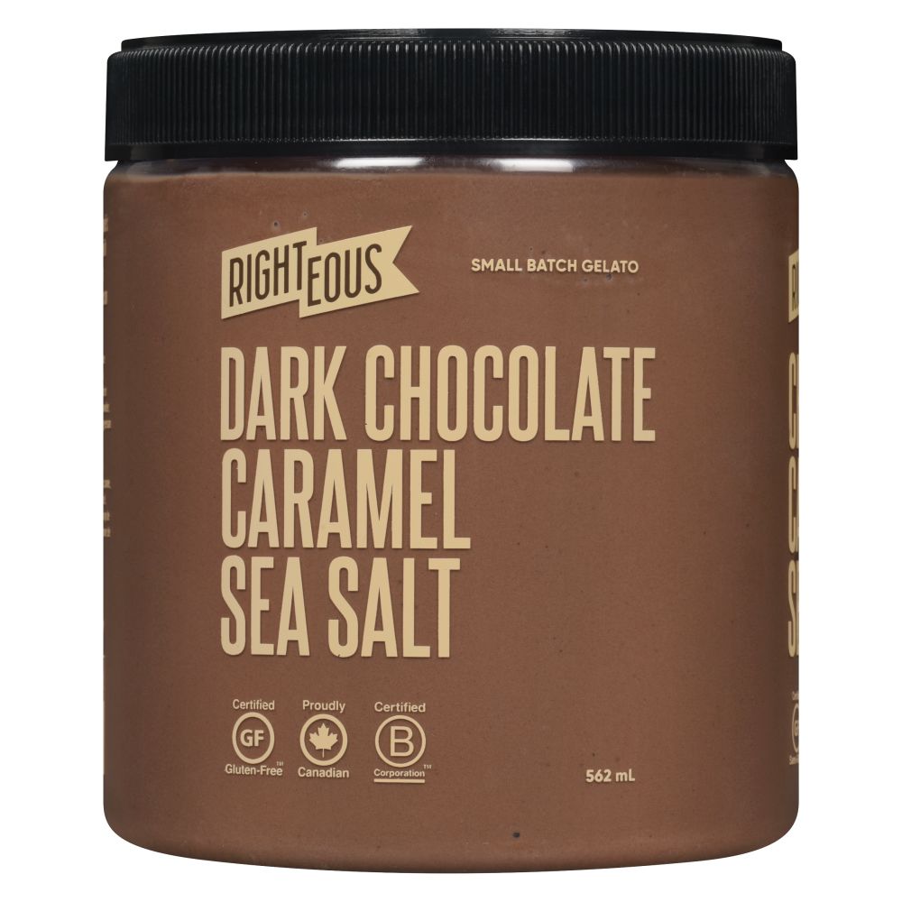 Righteous Dark Chocolate Caramel Sea Salt 562ml