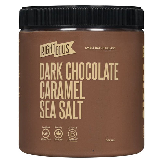 Righteous Dark Chocolate Caramel Sea Salt 562ml