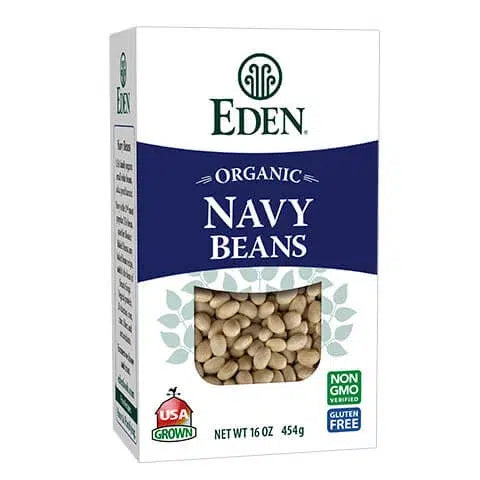 Eden Organic Dried Navy Beans 454g