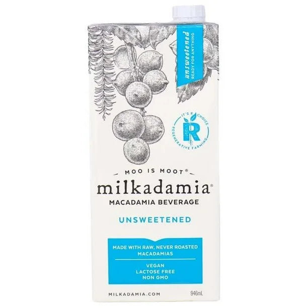 Moo is Moot Milkadamia Unsweetened 946ml