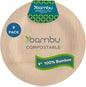 Bambu All Occasion Veneerware Plates 9" 8 pc set