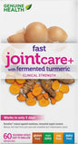 Genuine Health Fast Joint Care+ with fermented Turmeric  2 pack