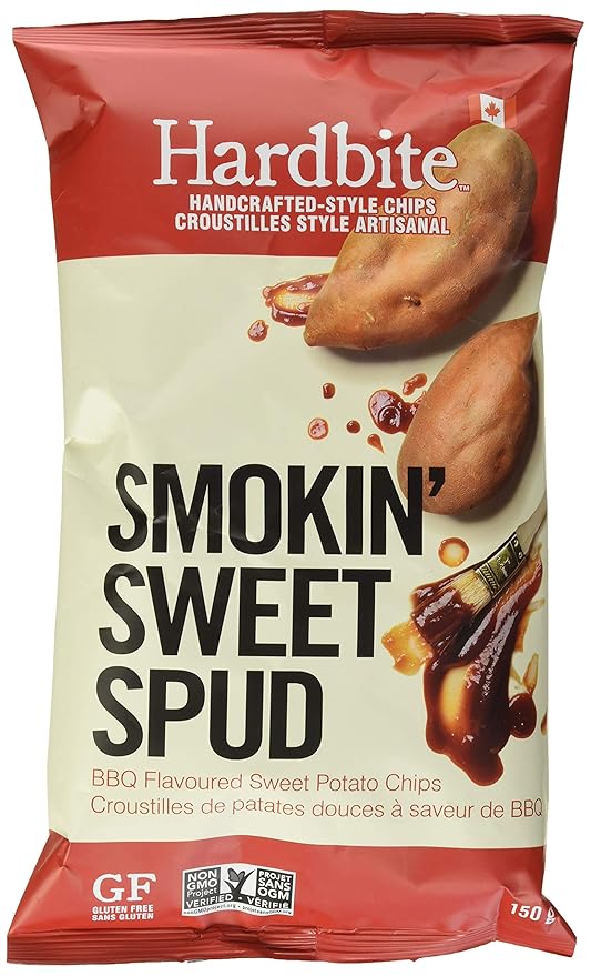 Hardbite Smokin' Sweet Spud Chips 150g