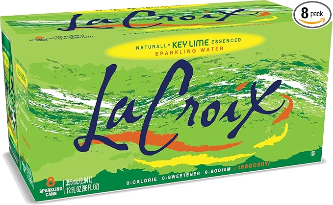 La Croix Key Lime Sparkling Water 8 pack