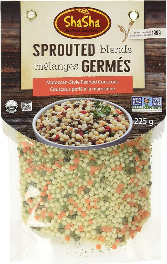 Shasha Organic Moroccan Style Pearled Couscous 225g