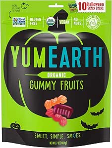 Yum Earth Organic Halloween Gummy Fruits
