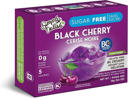 Simply Delish Black Cherry Jel Dessert