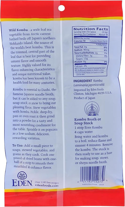 Eden Foods Wild Kombu 60gm