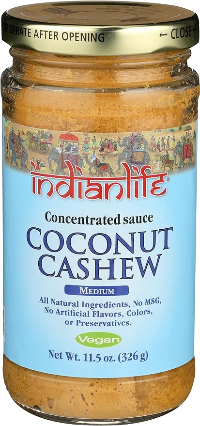 Indian Life Coconut Cashew Cooking Sauce