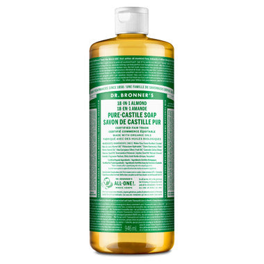 Dr. Bronner's Organic Almond Soap 946ml