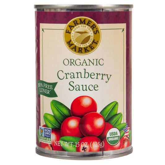 Farmer's Market Organic Cranberry Sauce 426ml